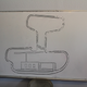 The old dry erase board track diagram in the registration room.